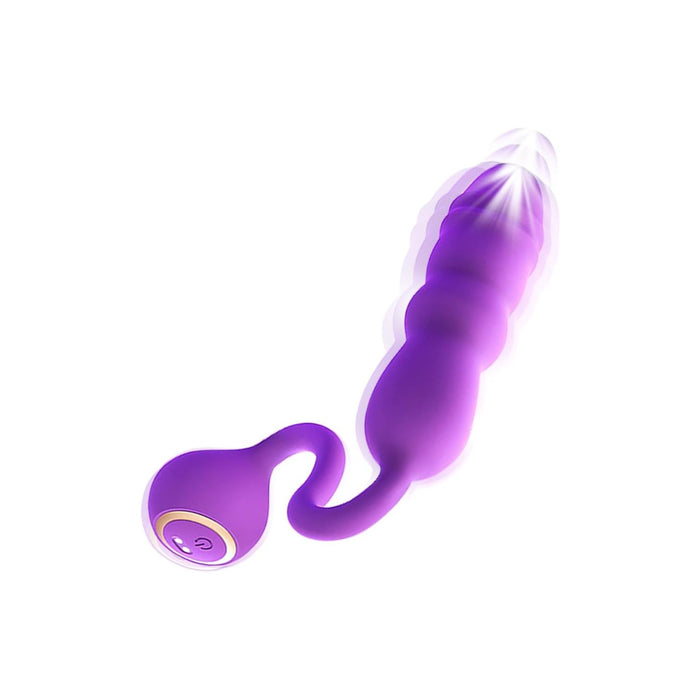 3 IN 1 Silikon G-Punkt Stimulator mit 10 Vibrations- und 9 Stoßfunktionen