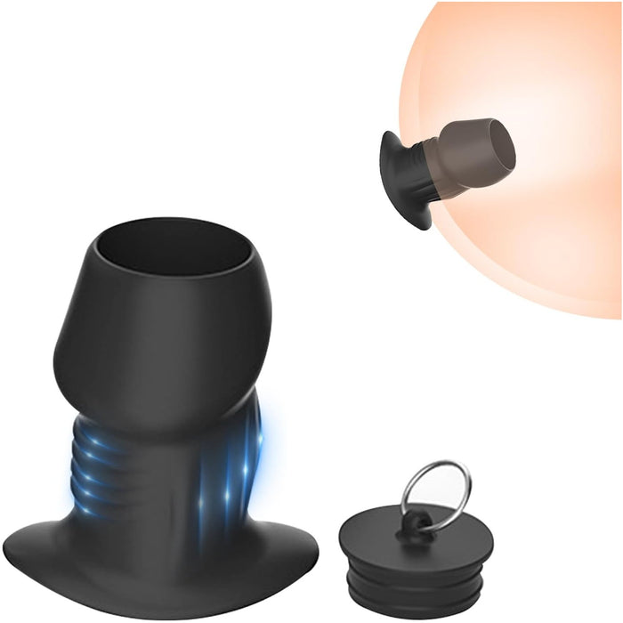 Anal tunnel plug with valve – a safe and pleasurable choice for couples (L)