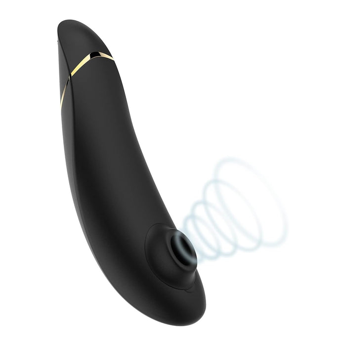 Luxurious clitoral stimulator with air pulse technology and silent mode