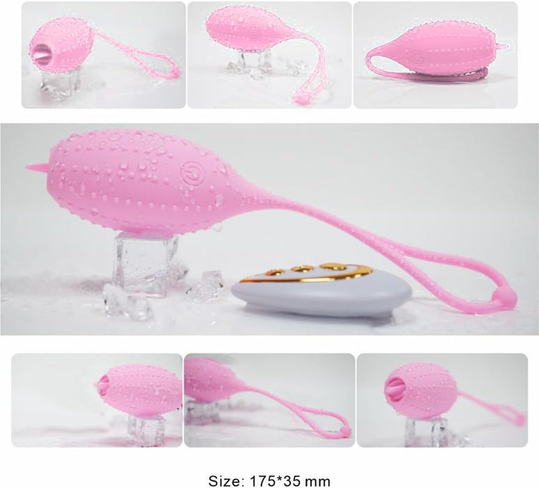 Vibrating love egg with remote control – 10 modes of pleasure