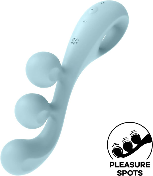 Tri Ball 2 – flexible vibrator for triple stimulation of the clitoris, vagina and anal area