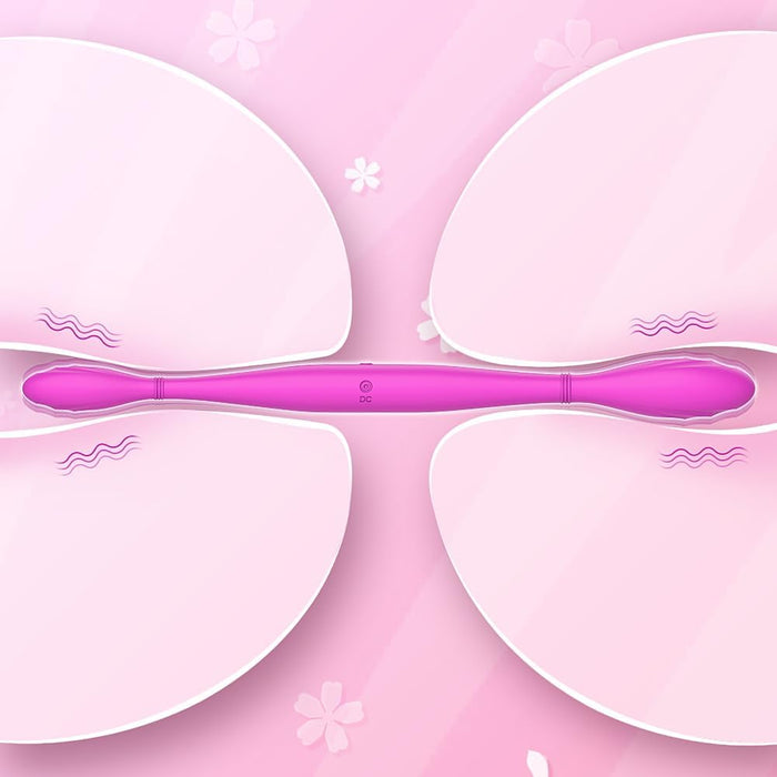 Couple vibrator: flexible silicone with 7 vibration modes for pleasure