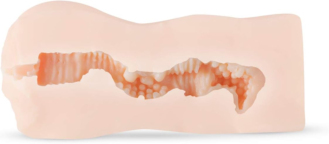 Realistiškas vyriškas masturbatorius Emily Finch – kompaktiškas, odos spalvos