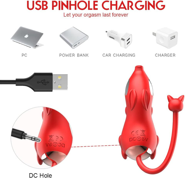 Unique pig-shaped vibrator set for pleasure and stimulation for women