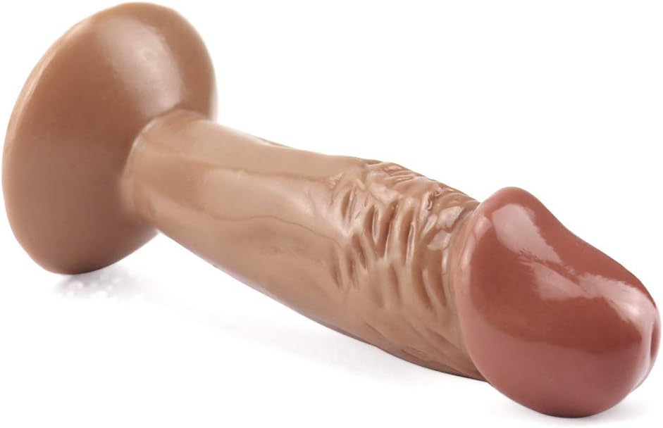 12 cm Realistinis Minkštas Dildo su Saja ir Tikrovišku Dizainu