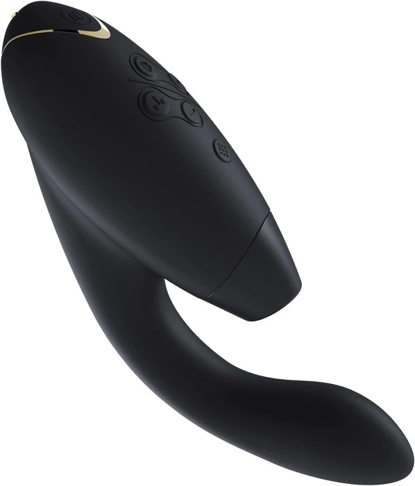 Dual stimulation with Rabbit vibrator and G-spot massager