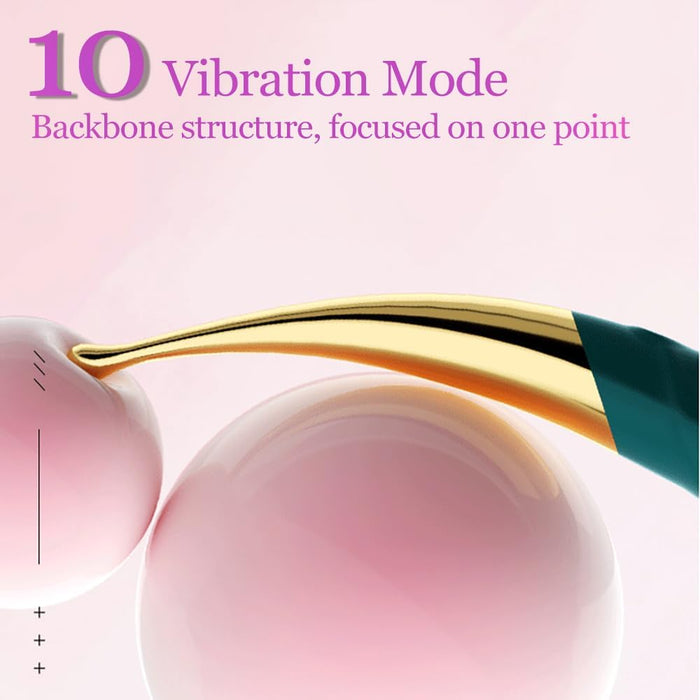 Kompaktiškas G taško vibratorius moterims su 10 vibravimo režimų