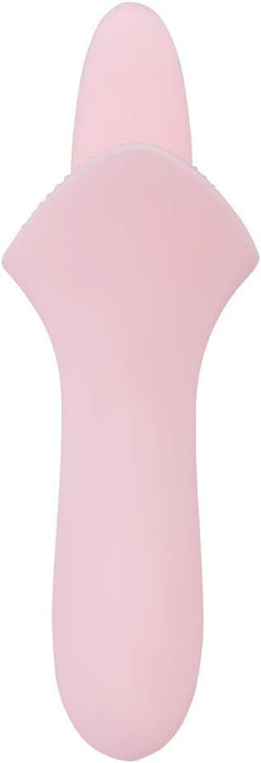 Rechargeable tongue vibrator with 10 modes and IPX7 water resistance