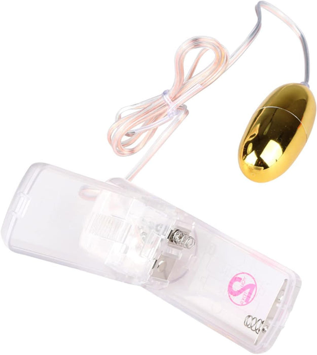 Golden Vibrating Egg Golden Star with Adjustable Vibration for Relaxation