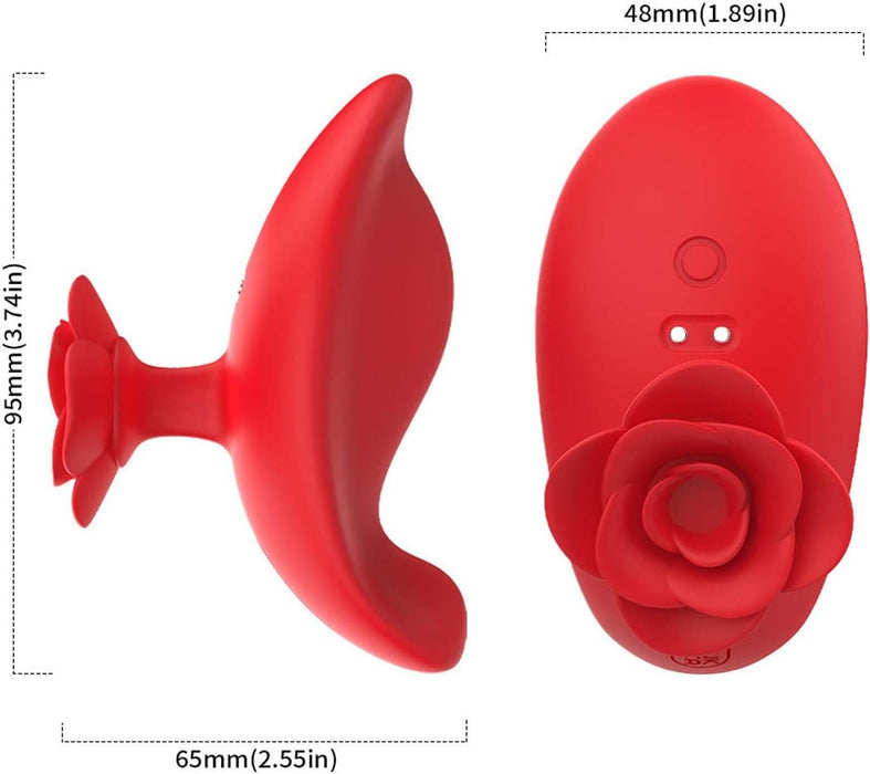 Mini Mada with 9 vibration modes, ideal for nipple and G-spot stimulation