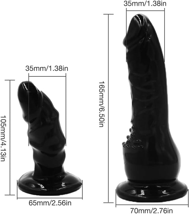 Adjustable dual vibrating strap-on for women and couples with remote control
