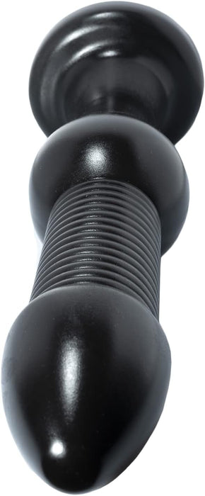 Realistic 28.5 cm long anal plug with strong suction pad