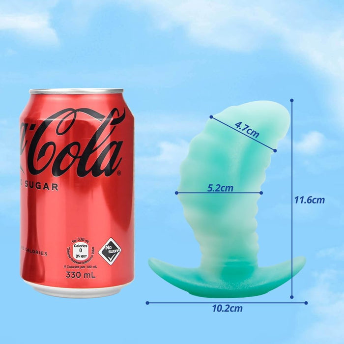 Analinis plugas su saugos T formos pagrindu – minkštas ir lankstus silikonas