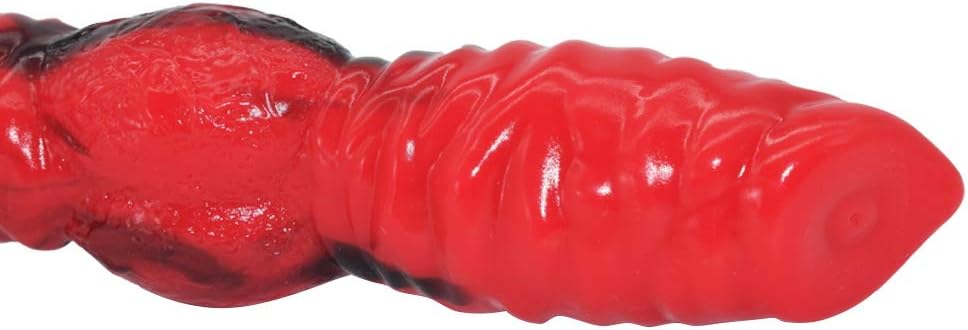 Realistic 17.6 cm silicone toy with strong squeeze base for women and couples