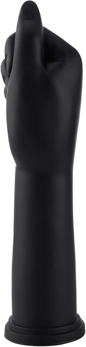 Soft 21.6 cm silicone dildo with KlicLok system, medium size