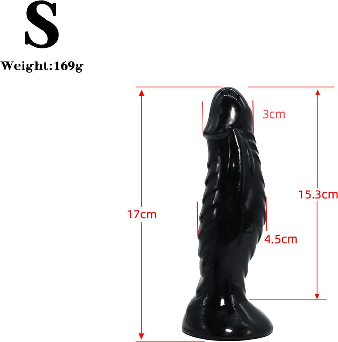 17 cm Dildo with Powerful Suction Base and Realistic Design