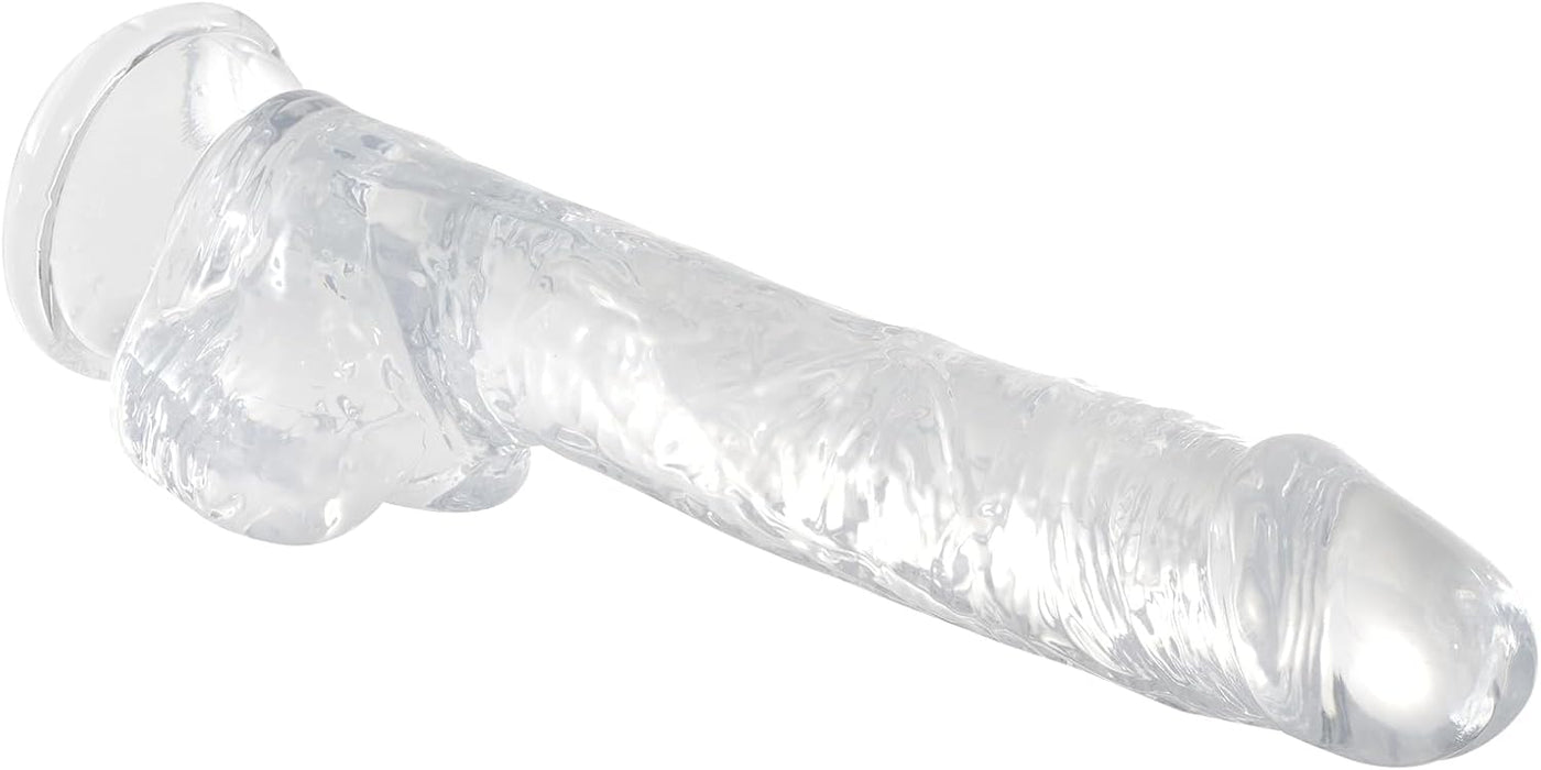 Realistic 35.5 cm long huge dildo with strong attachment base