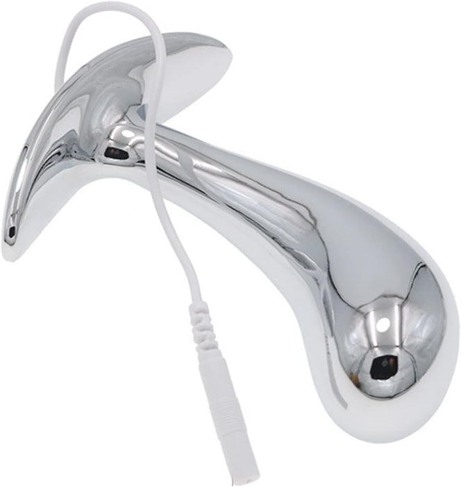 Elektrinis Nerūdijančio Plieno Analinis Kaištis su Trijų Dydžių Pasirinkimu, Sidabrinis L