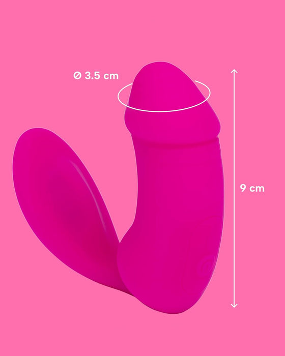 Clitoris and Vagina Vibrator with Remote Control – Quiet and Powerful Stimulation