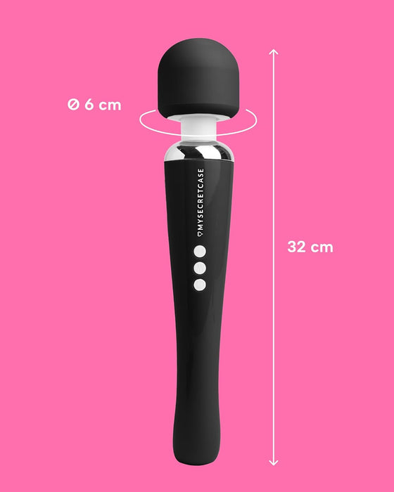 Powerful Massaging Vibrator for Women with 20 Programs and Flexible Neck