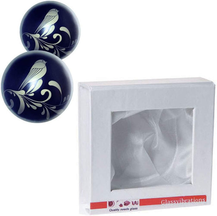 DARK SERIES Liebeskugeln Love Balls – Elegant, Black Glass Balls
