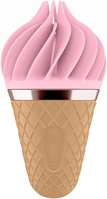 Sweet Treat – stimulating clitoral vibrator with 11 programs, USB charging