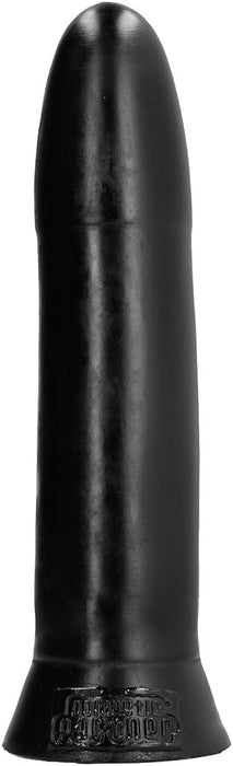 Lankstus ir minkštas analinis dildo juodos spalvos – vienas dydis