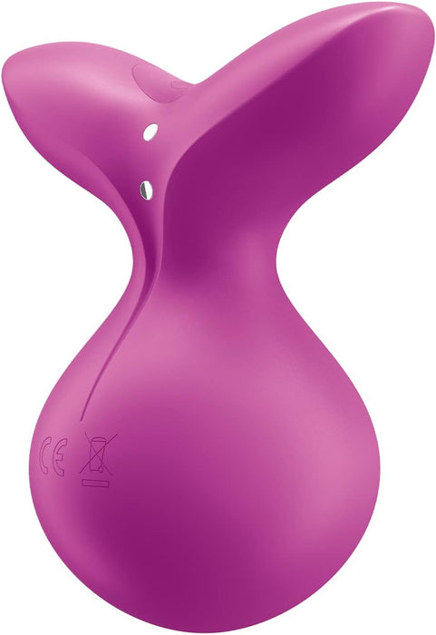 Viva La Vulva 3 vibrator with wide clitoral stimulation and 12 modes
