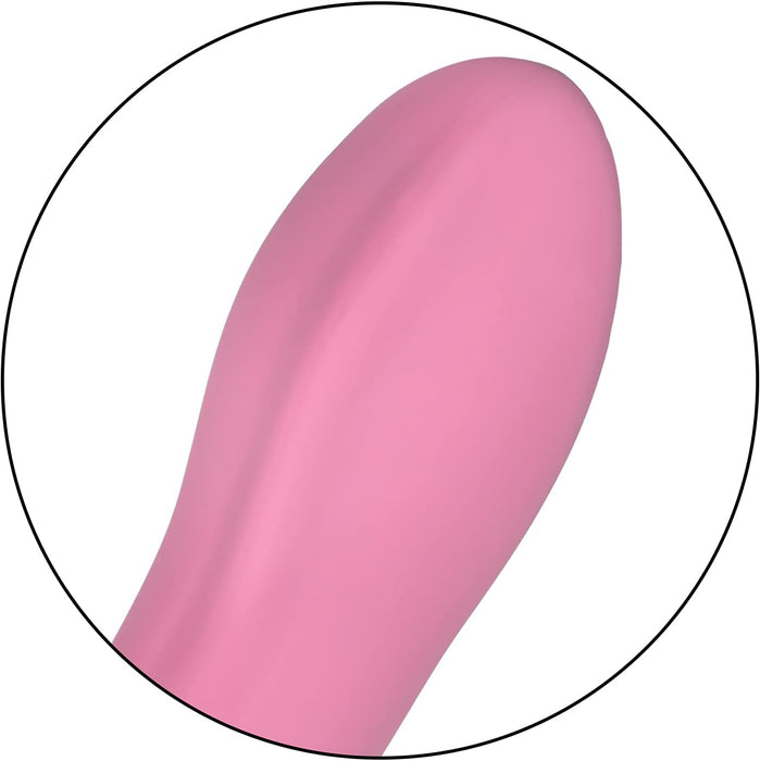 Double-sided massager with 7 vibration functions and safe silicone