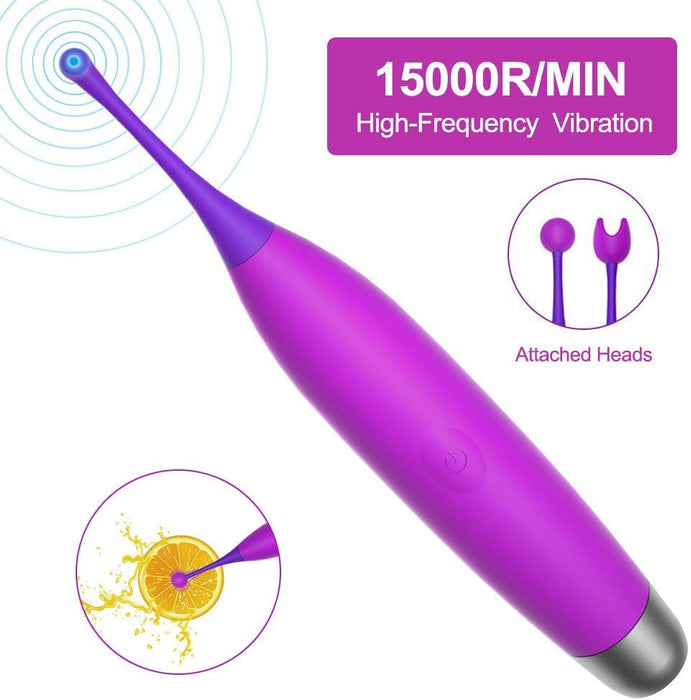 Clitoris and G-spot stimulator with 10 vibration modes - an intense pleasure experience