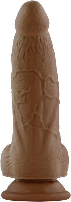 Realistic dildo with strong suction base for perfect play