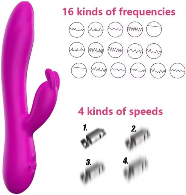 Rabbit vibrator with heating function - a quiet and powerful clitoral and G-spot stimulator