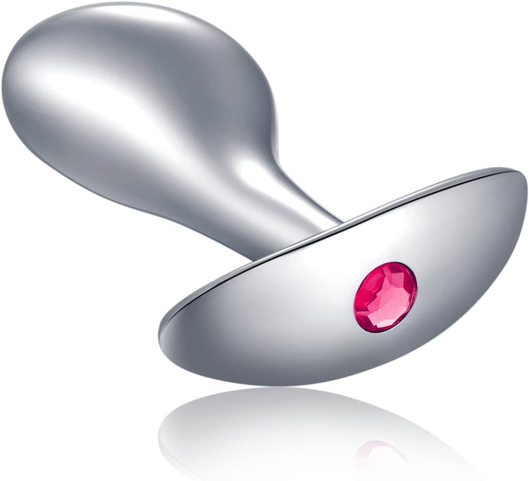 Exclusive metal anal dilator for women and men - set of 3 sizes