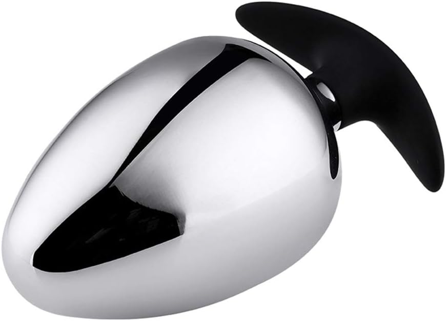 Didelis analinis kaištis iš nerūdijančio plieno – stimuliacija vyrams ir moterims