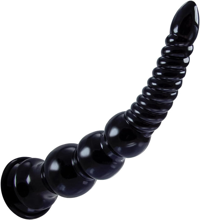 31.5 cm XL Anal Plug with Strong Suction Base and Prostate Massager