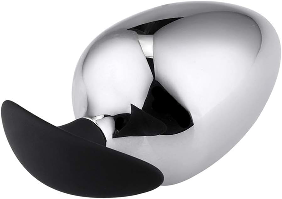 Didelis analinis kaištis iš nerūdijančio plieno – stimuliacija vyrams ir moterims