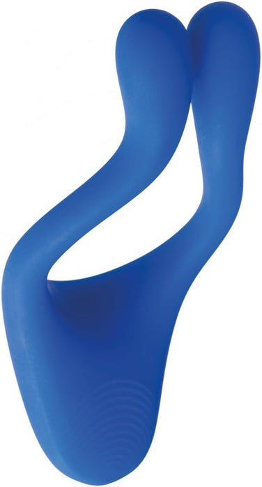 Dvivietis mėlynas porų vibratorius su 7 programomis ir tylia veikla