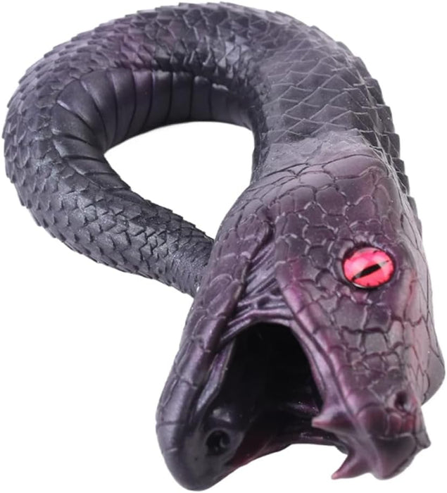 Realistic 3D snake design silicone masturbator with unique tactile effect