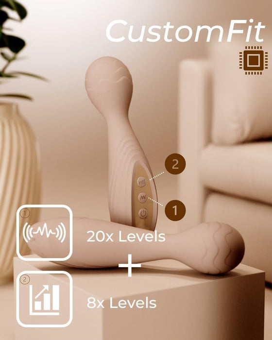 Premium vibrator for women with 8 intensity levels and 20 vibration modes