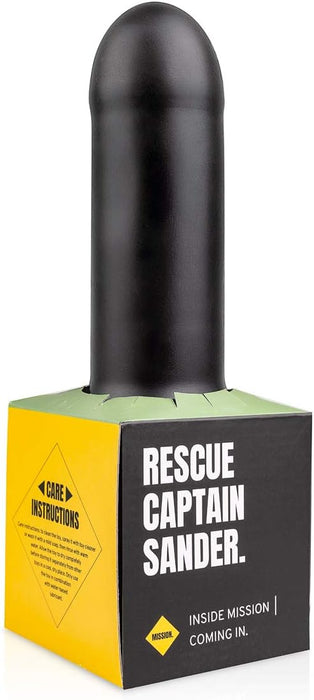 Taktiškas dildo su stipria prisitvirtinimo siurbimo pagalve, 23,85 cm gylis