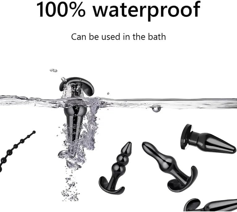 10 vnt. rinkinys pradedantiesiems – silikoniniai masažo vibratoriaus kaištukai