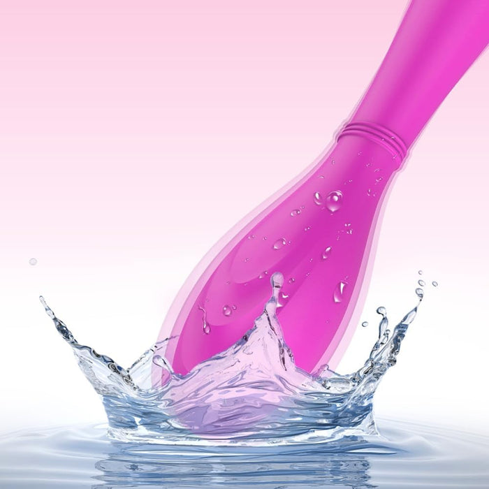 Couple vibrator: flexible silicone with 7 vibration modes for pleasure