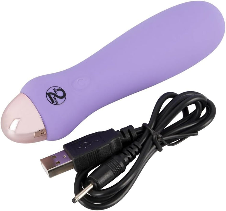 Cuties Mini-Vibrator Purple – a discreet and multifunctional massager with 7 modes
