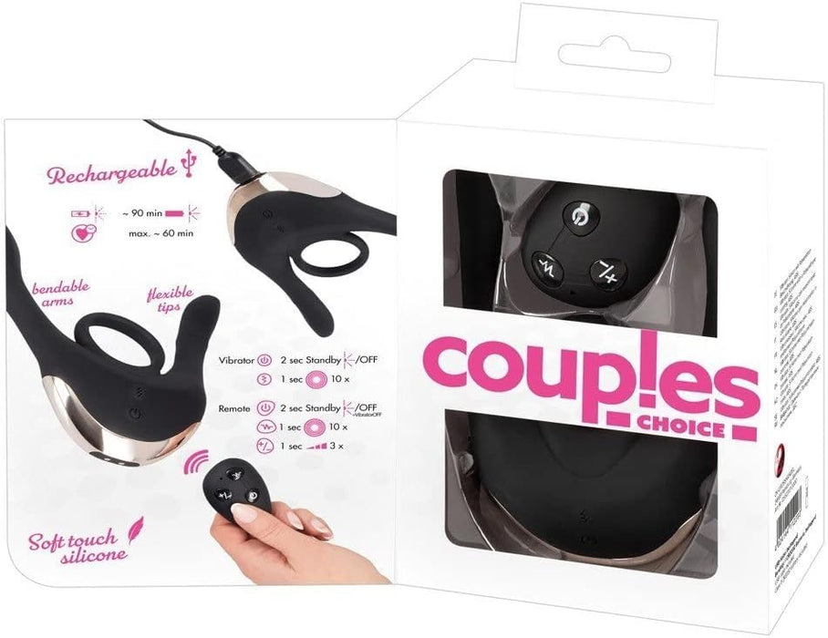 Elegantiškas porų vibratorius su beviele pulteliu ir 10 režimų