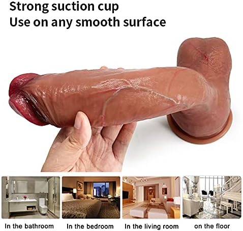 Large size 26.5 cm XXL silicone dildo with strong suction cup
