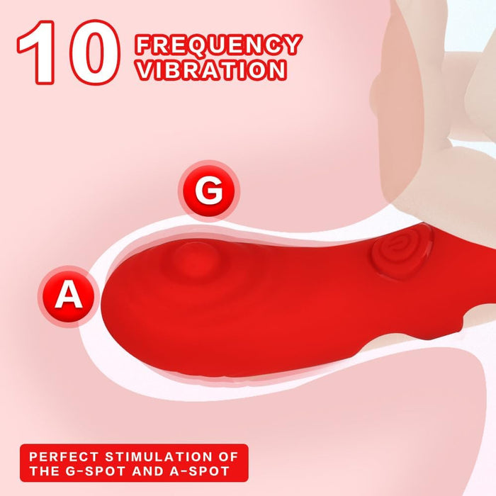 Mini Finger Vibrator with 10 Vibration Modes – Clitoral and G-Spot Stimulation