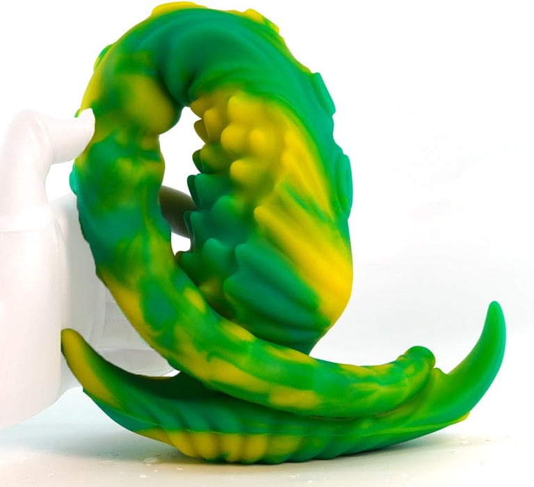 Realistic octopus-shaped dildo with strong suction cup attachment