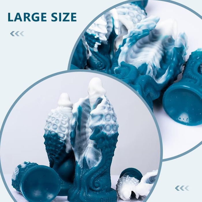 Hippogreif – Silikoninis penio antgalis su stipria prisitvirtinimo sistema ir penkiais dydžiais