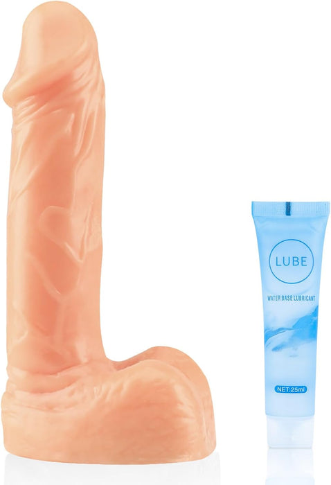 12 cm Mažas minkštas realistiškas dildo