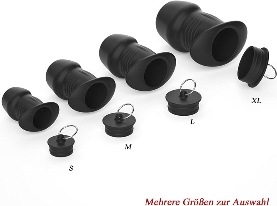 Anal tunnel plug with valve – a safe and pleasurable choice for couples (L)